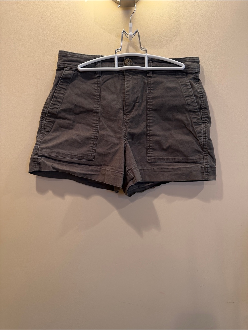 Target Women's Cargo Shorts in Charcoal